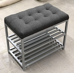 Luxury / Modern rack with beautifull design three tier shelves .